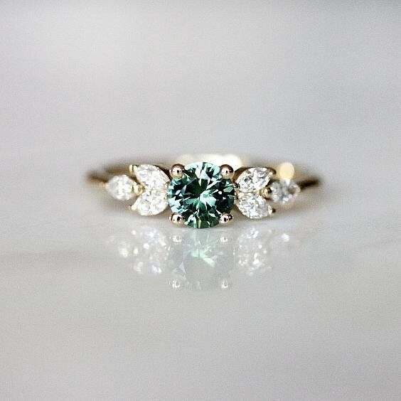 Nature Inspired Wedding Ring, Most Beautiful Engagement Rings, Nature Inspired Wedding, Leaf Engagement Ring, Antique Engagement Ring, Diamond Alternatives, Jewelry Wedding Rings, Beautiful Engagement Rings, Unique Engagement