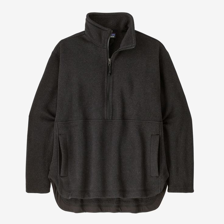 Patagonia Women's Better Sweater® Oversized Fleece Pullover Oversized Functional Sweatshirt For Fall, Fall Outdoor Sweatshirt With Side Pockets, Functional Relaxed Fit Fleece Sweatshirt, Patagonia Winter Tops With Pockets, Patagonia Tops With Pockets For Fall, Casual Patagonia Half-zip Outerwear, Solid Color Relaxed Fit Sweatshirt For Outdoor, Functional Outdoor Sweatshirt, Outdoor Functional Solid Color Sweatshirt