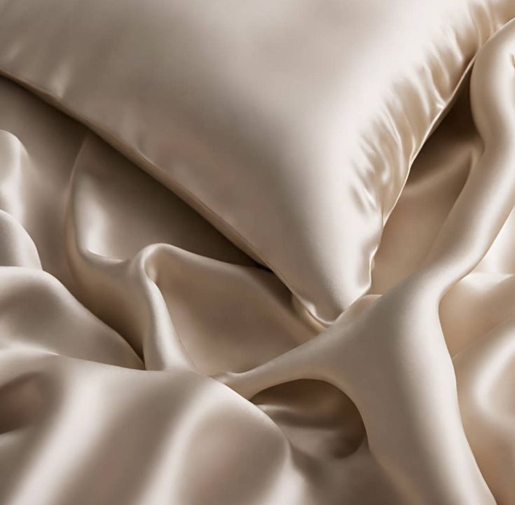 Elevate your sleep experience with our 100% Pure Mulberry Silk Pillowcase, a blend of luxury and practicality. This standard-size pillowcase features a secure zipper closure, ensuring a perfect fit for your pillow. Crafted from the finest mulberry silk, it provides a gentle touch on your skin and hair, minimizing friction and promoting restful sleep. Each pillowcase comes with its own matching storage bag, making it not only a lavish addition to your bedding but also a convenient travel companio Aesthetic Silk Pillowcase, Pillow Aesthetic, Sleep Essentials, Silk Pillow Case, Silk Bed Sheets, Silk Bed, Silk Pillowcase Hair, Pillow Projects, Silk Pillowcases