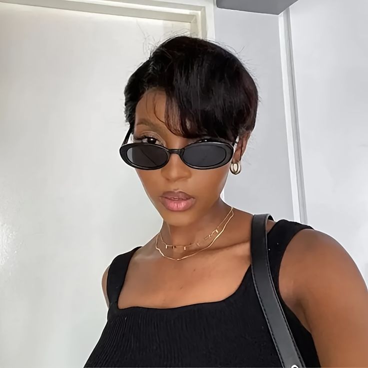 Straight Pixie Cut, Short Hair Waves, Pixie Cut Wig, Short Hair Updo, Short Bob Wigs, Short Natural Hair Styles, Frontal Wig, Hair Quality, Cut My Hair