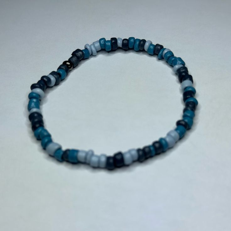 3-Mm Beaded Bracelet Colors: Blue Stretch 7’ Blue Beaded Bracelets For Men, Blue Beaded Bracelets With 8mm Beads For Beach, Blue Friendship Bracelet With Colorful Round Beads, Adjustable Blue Beaded Bracelets 8mm, Adjustable Blue Bracelets With 8mm Beads, Blue Beaded Bracelets With Tiny Beads For Everyday, Blue Beaded Heishi Friendship Bracelets, Blue Heishi Beads Friendship Bracelets, Everyday Blue Beaded Bracelets With Tiny Beads