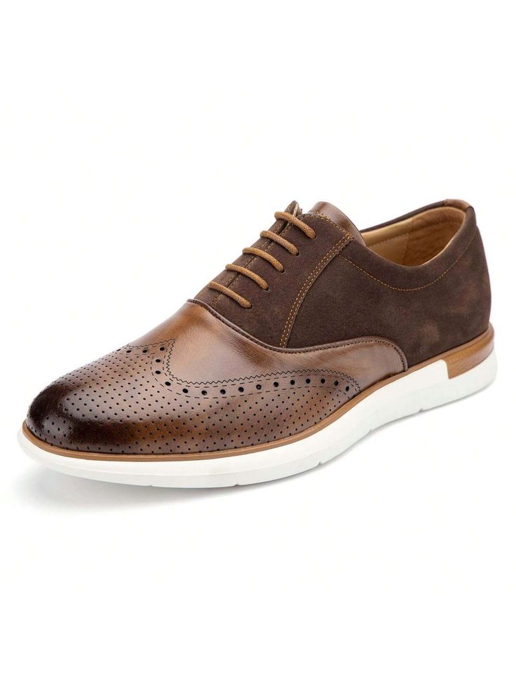 Introducing the mens oxfords, the perfect combination of comfort and style. These men's oxfords feature a sleek design that will complements any outfit and are perfect for any occasion. Whether you need oxfords for men to wear at work or you're looking for dress shoes for a wedding, the men's oxfords will be the perfect fit.With a gold metal buckle or lion buckle, these men's dress oxfords add a touch of sophistication to your outfit. The shoe outer material is made of velvet material that will Shoes For A Wedding, Men Business Casual, Business Casual Shoes, Brown Oxfords, Oxford Shoes Men, Oxford Dress, Business Casual Men, Velvet Material, Mens Oxfords