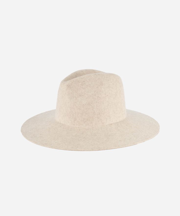 Gigi Pip felt hats for women - Emma Wide Brim Fedora - classic fedora crown with a stiff Classic Wide Brim Felt Hat For Everyday, Elegant Felt Hat For Everyday Fall Wear, Elegant Everyday Felt Hat For Fall, Chic Solid Brimmed Panama Hat, Classic Unlined Flat Brim Fedora, Chic Flat Brim Felt Hat For Everyday, Elegant Solid Fedora For Everyday Wear, Classic Felt Hat For Everyday Summer Wear, Classic Summer Felt Hat For Everyday