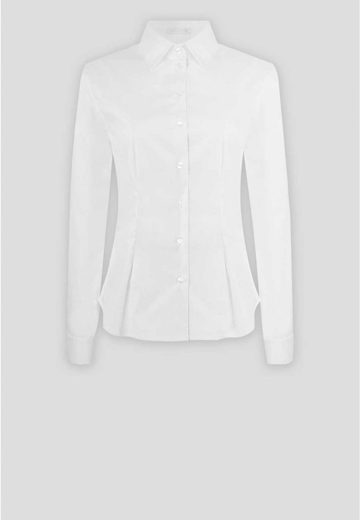 French Cuff Long Sleeve Shirt: Larry | Anne Fontaine Timeless Tailored Tops For Office, Timeless Business Top With Concealed Placket, Timeless Business Top With Fold-down Collar, Timeless Business Top With Fold Down Collar, Elegant Tops With Collar And Concealed Placket, Elegant Tops With Concealed Placket And Collar, Timeless Office Tops With Concealed Placket, Business Tops With Spread Collar And Placket, Timeless Semi-formal Tops With Lapel Collar