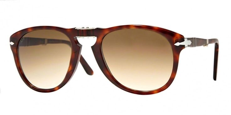 Stylish Persol 0714 Folding Sunglasses also known as the Steve McQueen sunglasses the most iconic style of the Persol collection and can be seen on notable faces who enjoy fashion-forward look of Persol. Full rim for men also suitable for women looking for oversized look, Easy to wear rounded tear drop frame, Patented folding frame which fold at three different points. Made of Acetate material, temple feature iconic metal Meflecto System. Color: Black/Crystal Green, Havana/Crystal Green, Havana/ Steve Mcqueen Sunglasses, Folding Sunglasses, Persol Sunglasses, Big Sunglasses, Pilot Sunglasses, Sunglass Lenses, Unisex Sunglasses, Sunglasses Online, Green Crystals