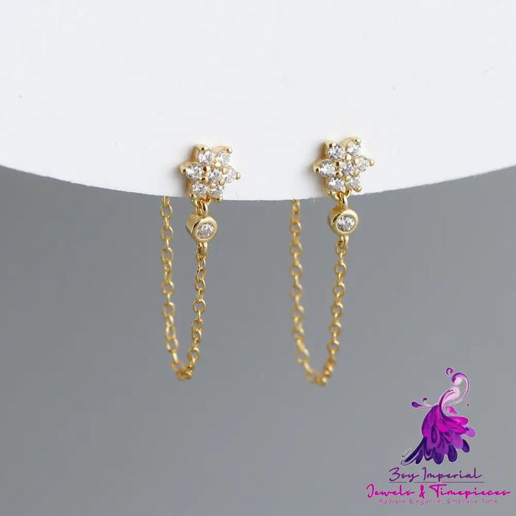 Specifications: Material: S925 silver Color: Gold, white gold Popular elements: Tassels, chains Style: Light luxury Packing list: Earrings *1 pair Luxury Packing, Chain Earrings, Chain Styles, Packing List, Time Piece, Silver Color, Gold Earrings, Tassels, Fashion Jewelry