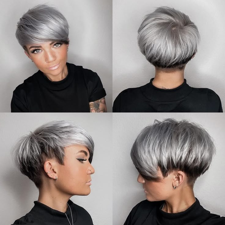 Short Hair Pixie Cuts, Mullet Hairstyle Women, Short Hair Undercut, Blonde Pixie Haircut, Super Short Hair, Edgy Short Hair, Brazilian Remy Hair, Curly Hair Women, Hairstyle Women