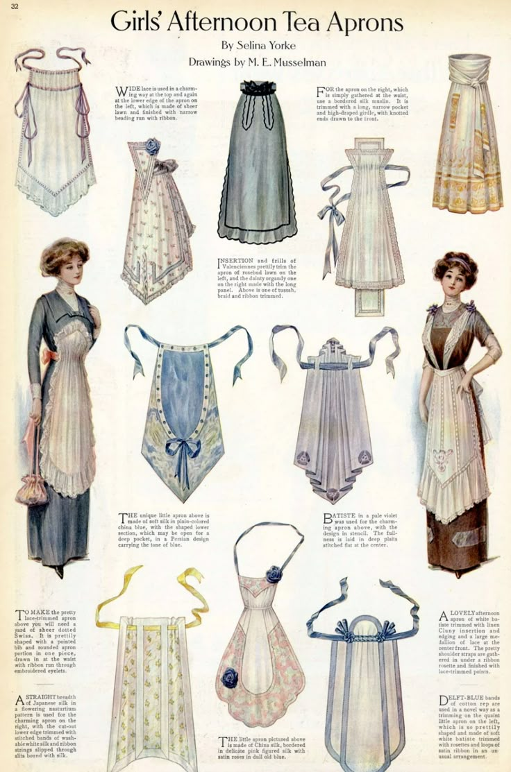 Apron Styles, Crop Top Sewing Pattern, Easy Crochet Slippers, Fashion Apron, Apron Ideas, Historical Dress, Sewing Aprons, Shirt Diy, Aprons Patterns