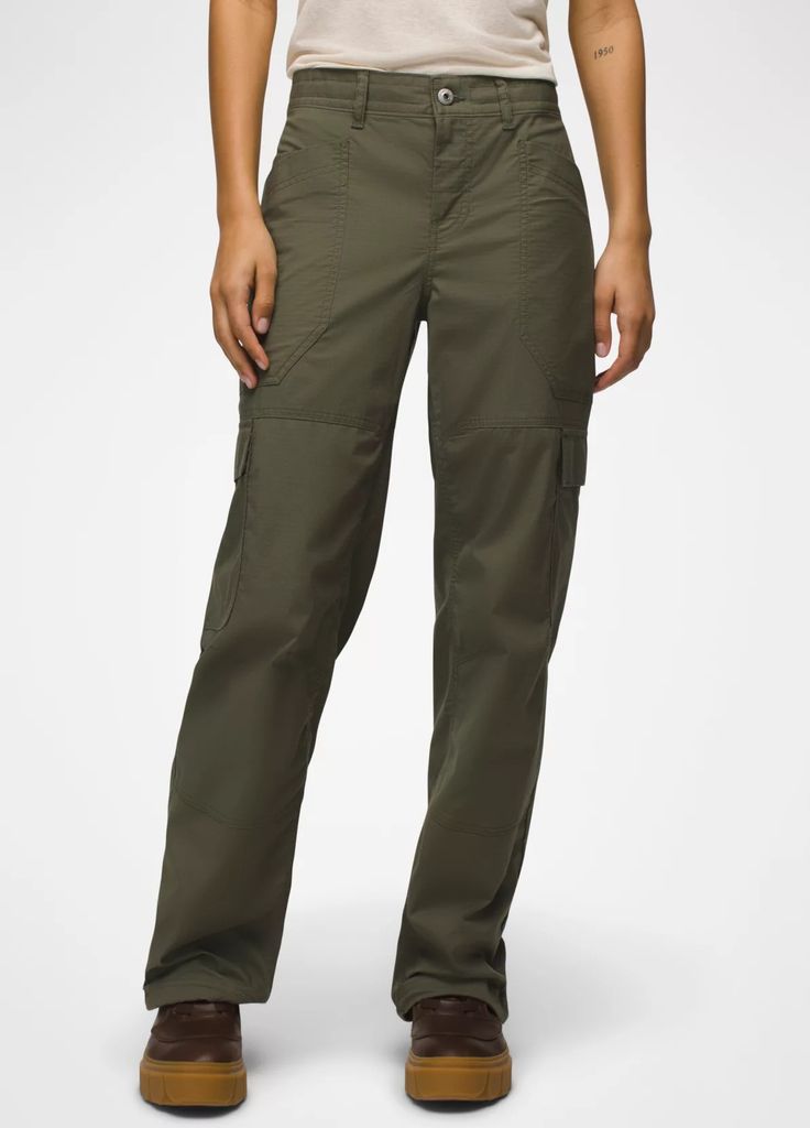 Palisades Ripstop Utility Pant | Womens Pants | prAna Utility Cotton Cargo Pants For Outdoor Activities, Full Length Cargo Pants With Patch Pockets For Outdoor, Outdoor Full Length Cargo Pants With Patch Pockets, Outdoor Full-length Cargo Pants With Patch Pockets, Full-length Cotton Cargo Pants For Outdoor Activities, Relaxed Fit Cargo Pants For Outdoor, Straight Leg Cargo Pants For Hiking, Outdoor Relaxed Fit Cargo Pants, Full Length Cotton Cargo Pants For Outdoor Activities