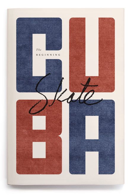 a book cover with the words's logo in red, white and blue letters