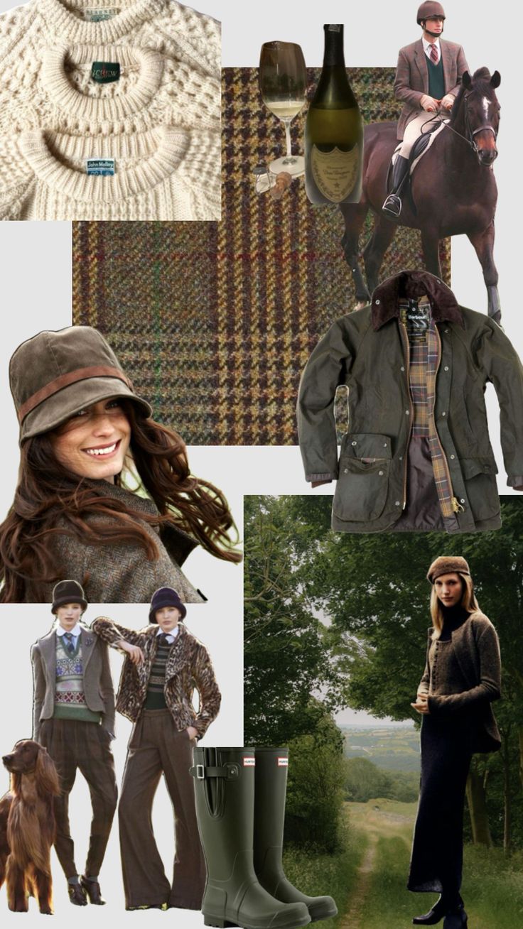 #british #country #countryaesthetic English Country Outfits Women, Out Of Africa Style, English Countryside Fashion, English Country Fashion, Horse Girl Aesthetic, Countryside Outfit, Countryside Fashion, Country Outfits Women, British Country Style