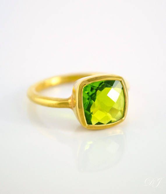 https://www.etsy.com/listing/559245999/?utm_content=buffer0fd75&utm_medium=social&utm_source=pinterest.com&utm_campaign=buffer Peridot ring, August Birthstone ring, cushion ring, statement ring, gold ring, peridot jewelry, square ring, August birthday gift for her #daniquejewelry Green Rectangular Rings With Bezel Setting, Green Rectangular Bezel Set Ring, Rectangular Faceted Ring As A Gift, Modern Green Crystal Ring As A Gift, Green Cushion Cut Emerald Ring For Gift, Modern Green Crystal Ring As Gift, Modern Green Crystal Ring For Gift, Modern Cushion Cut Rings For Gift, Peridot Birthstone Ring With Bezel Setting As Gift