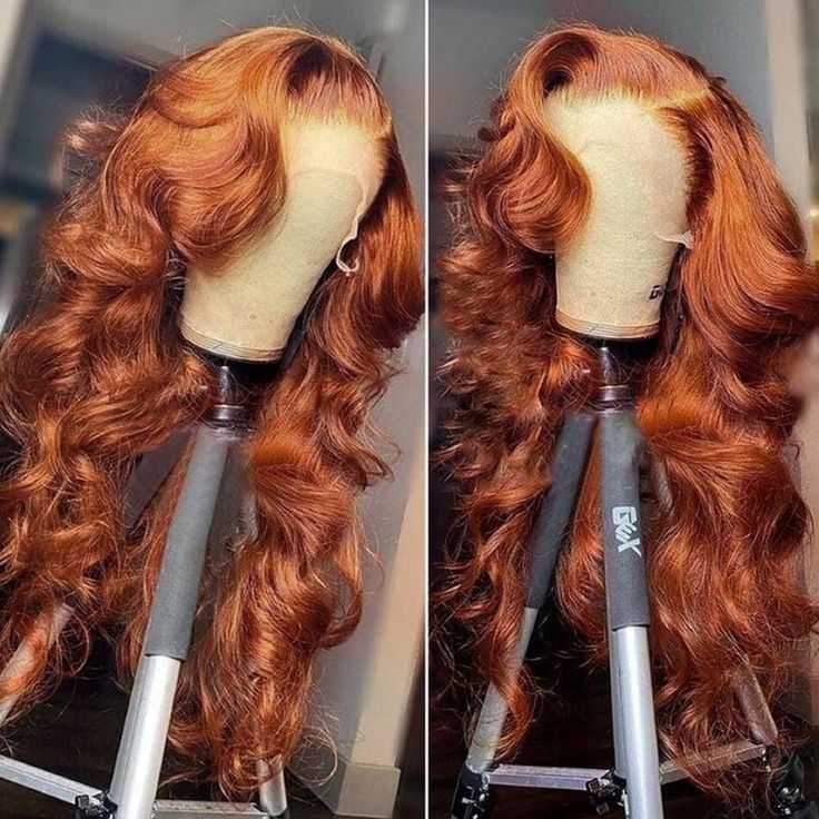 PRICES MAY VARY. 【13x6 Lace Front Wigs Human Hair-Hair Material】: 13x6 HD Lace Front Wigs Human Hair Pre Plucked, 100% Unprocessed Ultra Grade Brazilian Virgin Human Hair Lace Front Wigs, Cut From Healthy Young Female Head Directly, Smooth and Silky, Thick and Full, Soft and Bouncy. 【13x6 Reddish Brown Lace Front Wigs Human Hair-Hair Detail】: 13x6 HD Transparent Swiss Lace, Soft and Breathable, Suitable For Most Skins, Easy to Bleach Knots, Easy to Install, Natural Hairline With Baby Hair Looks Future Hairstyles, Drag Wigs, Color Hairstyles, Highlight Color, Lace Fronts, Natural Looking Wigs, Miami Outfits, Wig Color, Voluminous Curls