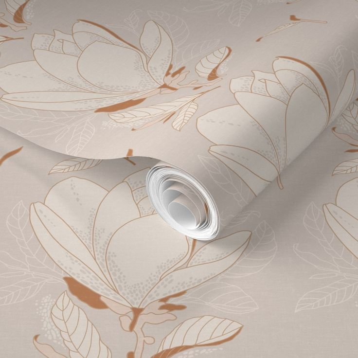 an image of a wallpaper with flowers on it