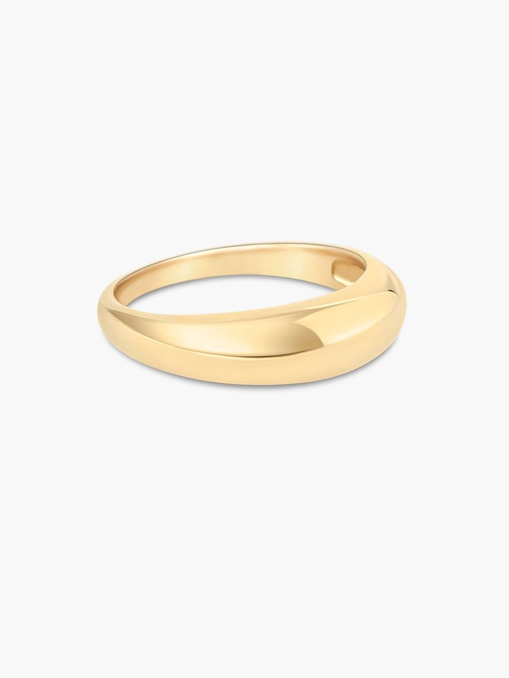 We're so excited to introduce the dome ring to our collection! It is so classy and makes the perfection addition to any look. It's more delicate than most of the dome rings we've seen out there. This is because we like everything to be comfortable and delicate. Material: Gold or Rhodium plated brass This ring measures approximately 5mm wide Modern Adjustable Dome Ring With Round Band, Modern Adjustable Dome Ring For Everyday, Adjustable Modern Dome Ring, Modern Adjustable Dome Ring, Adjustable Open Dome Ring For Everyday Wear, Adjustable Open Dome Ring For Everyday, Adjustable Oval Dome Ring Minimalist Style, Everyday Adjustable Oval Dome Ring, Adjustable Dome Ring For Everyday Wear