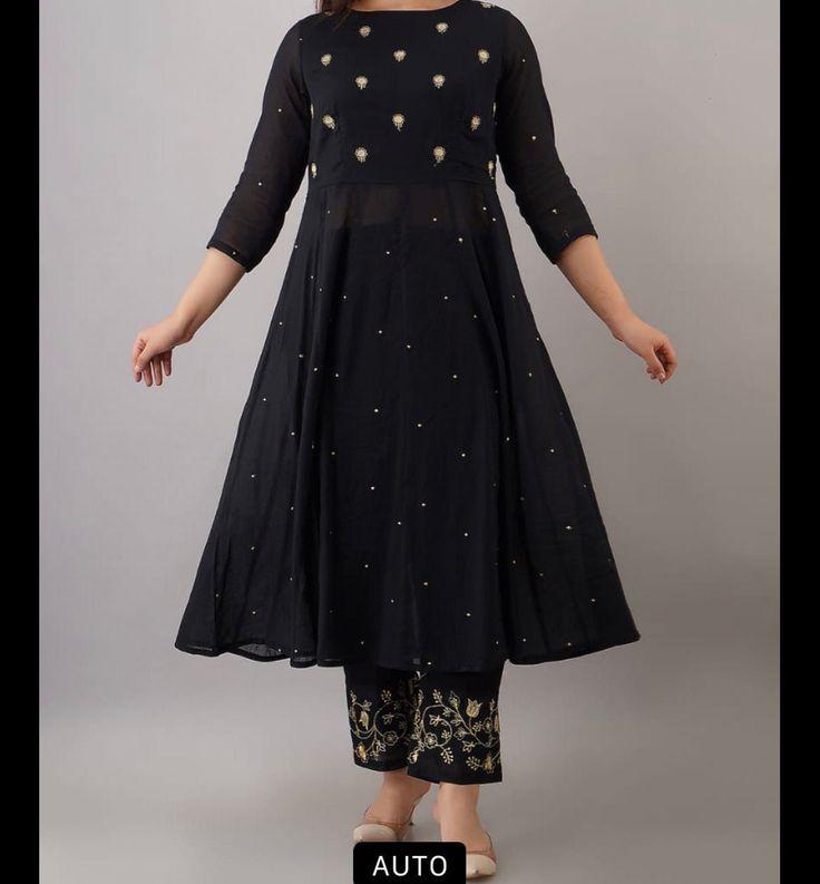 Stunning Black Color Anarkali Kurti Set with Pants and Yolk work and Orenza Zari Checks with Dupatta Black Palazzo Set With Gota Work For Eid, Ankle-length Palazzo Set With Resham Embroidery For Eid, Anarkali Palazzo Set With Zari Work, Ankle-length, Black Palazzo Set With Gota Work For Festive Season, Black Palazzo Set With Gota Work For Festive Occasions, Ankle-length Palazzo Set With Zari Work For Diwali, Ankle-length Palazzo Set With Zari Work For Eid, Diwali Ankle-length Zari Work Palazzo Set, Festive Black Palazzo Set With Gota Work