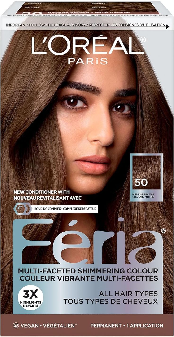 Transform your look with L’Oréal Paris Feria Multi-Faceted Shimmering Permanent Hair Dye in 50 Medium Brown! This long-lasting hair color comes with a bonding complex conditioner for vibrant, healthy hair. Grab this amazing deal now!
#HairCare #LOréalParis #HairDye #BeautyDeals #NewLook Permanent Hair Dye, Permanent Hair Color, Hair Dye, Loreal Paris, Medium Brown, Healthy Hair, Dyed Hair, Beauty Tools, New Look