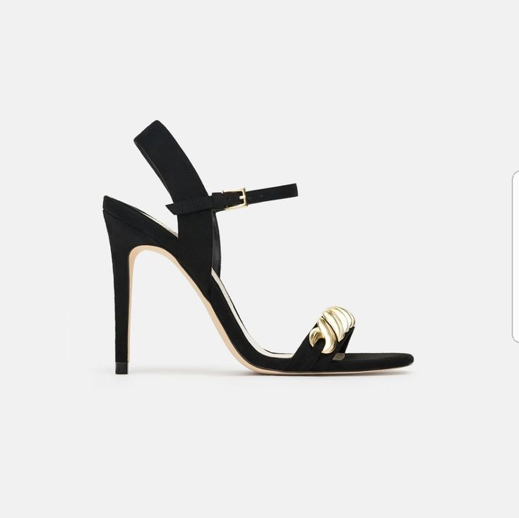 New With Tag High Heeled Sandals, Zara Shoes, Heeled Sandals, High Heel Sandals, Women's Shoes Sandals, Sandals Heels, Shoes Sandals, High Heels, Zara