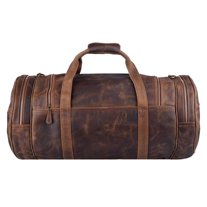 Rugged Large Capacity Duffle Bag For Travel, Rugged Brown Duffle Bag With Large Capacity, Brown Leather-lined Duffle Bag For Trip, Brown Leather Lined Duffle Bag For Trip, Vintage Travel Duffle Bag With Leather Lining, Vintage Leather-lined Duffle Bag For Travel, Brown Duffle Bag With Leather Lining For Trip, Rugged Brown Travel Bag With Large Capacity, Rugged Large Capacity Brown Travel Bag