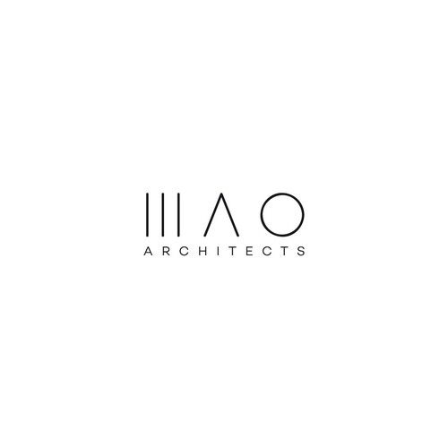 the logo for an architecture firm that has been named iao, which is part of its