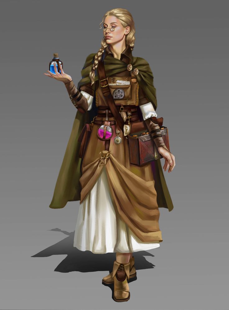 a woman dressed in steampunk clothing holding a cell phone