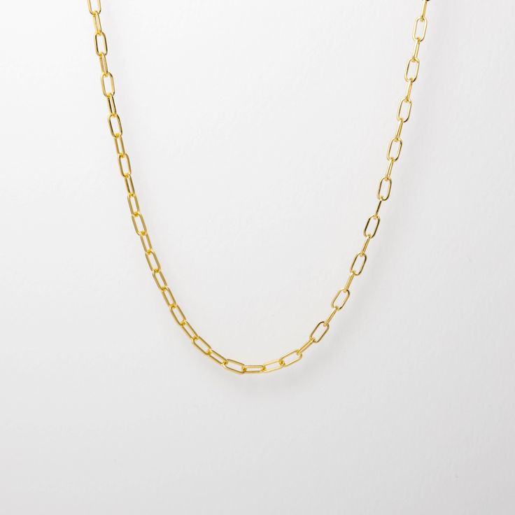 A new classic that pairs perfect with any of our portrait or protective charms. Layer on the love. 18" long Classic Charm Necklace With Delicate Chain For Everyday, Classic Charm Necklaces With Link Chain, Everyday Charm Necklace With Delicate Link Chain, Classic Paperclip Chain Necklace For Gifts, Classic Delicate Chain Necklace, Classic Oval Delicate Chain Necklace, Gift Delicate Chain Charm Necklace With Oval Link, Classic Necklaces With Cable Chain Links, Everyday Oval Link Charm Necklace With Lobster Clasp