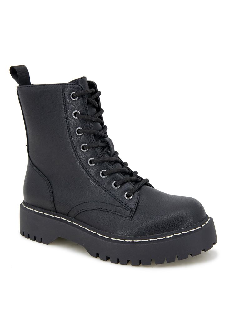 PRICES MAY VARY. Lace Up Side Zipper Lug Outsole Padded Insole Unionbay Boots, Ankle Combat Boots, Platform Combat Boots, Womens Combat Boots, Black Combat Boots, Black Boots Women, Ankle Bootie, Ankle Booties, Fashion Boots