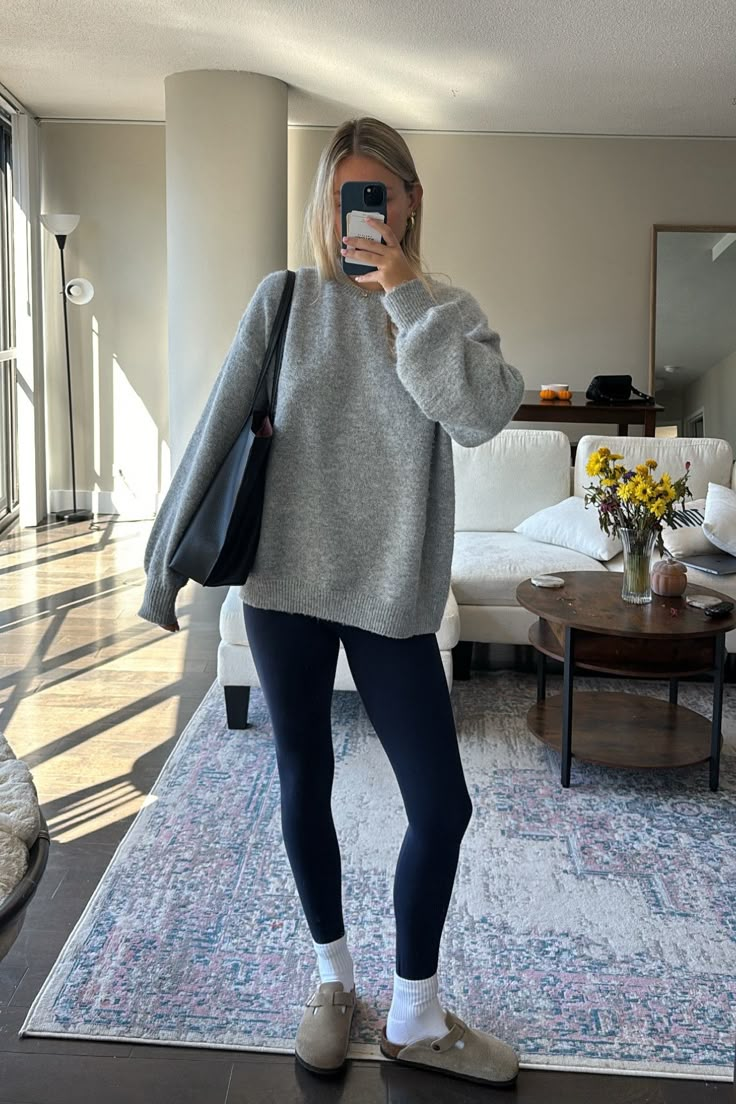 Ryanna Sweater Grey curated on LTK Oversize Grey Sweater Outfit, Athletic Sweater Outfit, Grey Crew Neck Sweater Outfit, Charcoal Sweater Outfit, Gray Turtleneck Sweater Outfit, Leggings With Sweater Outfit, Grey Oversized Sweater Outfit, Oversized Grey Sweater Outfit, Grey Sweater Outfit Winter