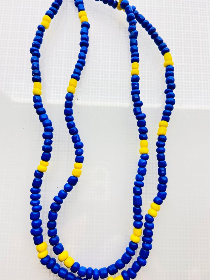 This is an Ochosi Orisha necklace. Has been designed, 100% handmade. With beautiful beads and accessories. Can be used with an everyday outfit, while wearing your Orishas Necklace. Please handle with care! Must be used delicately and to not use near harmful chemicals or liquids. Made from strong material Comes in one size only! Any questions or comments send me a message. No refund or exchange. Visit my store each week for new items, also visit my other stores on Etsy at MandSMagicJewelryBox for Hand-strung Round Beads Beach Necklace, Spiritual Large Beads Necklaces For Beach, Beach Necklaces With Hand-strung Round Beads, Spiritual Large Beads Necklace For Beach, Beach Hand-strung Necklace With Round Beads, Beach Necklaces With Round Hand-strung Beads, Spiritual Necklaces With Large Beads For Beach, Spiritual Beach Necklaces With Large Beads, Adjustable Oval Beads Necklace For Beach