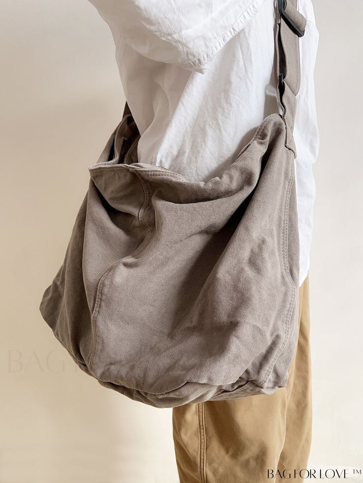 BagForLove - Sleek Hobo Handbag Product Description Color Grey Bag Size Large Type Hobo Bag Strap Type Adjustable Pattern Type Plain Closure Type Zipper Style Unisex Composition 100% Rayon Material Fabric Size Chart INCH CM Strap Length Bag Length Bag Width Bag Height 40.2 inch 15 inch 6.7 inch 12.6 inch Strap Length Bag Length Bag Width Bag Height 102 cm 38 cm 17 cm 32 cm Details Pictures Similar Products h2 { text-align: center; } /* 换行 */ li{ white-space: normal; word-break: break-all; word-w Casual Large Capacity Crossbody Canvas Bag, Casual Crossbody Canvas Bag With Large Capacity, Casual Softback Bucket Bag For Daily Use, Trendy Everyday Hobo Bag, Hobo Bag With Zipper Pocket, Casual Hobo Satchel, Trendy Hobo Canvas Bag For Daily Use, Casual Everyday Hobo Bag, Casual Bags With Removable Pouch