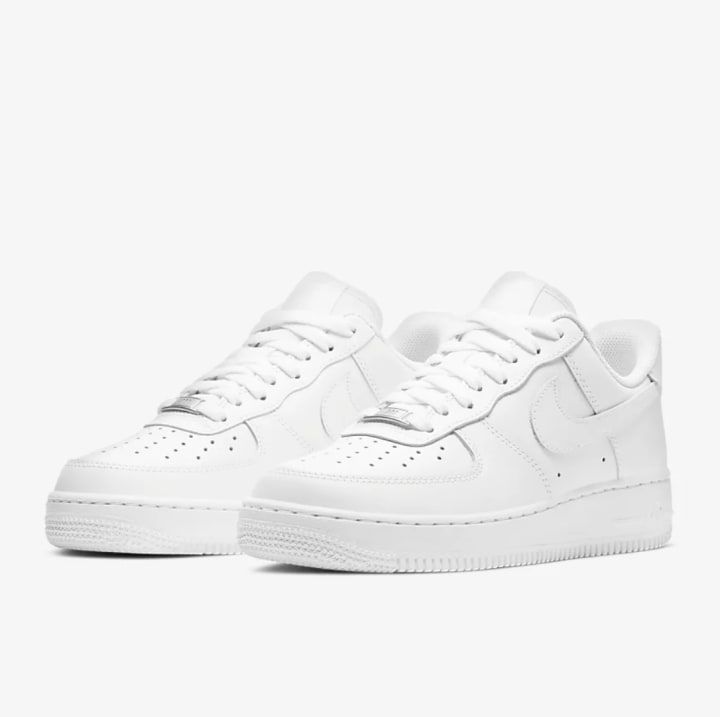 13 best sneakers to wear with mom jeans, dresses and more Zapatillas Nike Air Force, Zapatillas Nike Air, Tenis Nike Air, Nike Outlet, Nike Models, Nike Air Force 1 07, Force One, Nike Air Force 1 Low, Heritage Fashion