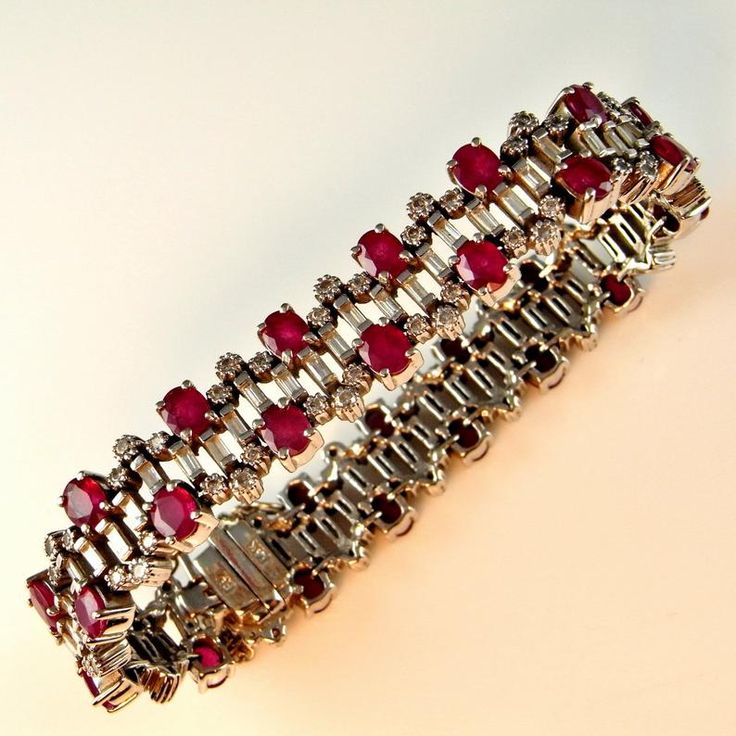 Natural Ruby Jewelry Ruby Diamond Bracelet Ruby Bracelet Ruby | Etsy Luxury Ruby Diamond Bracelet For Formal Occasions, Luxury Diamond Jeweled Bracelets, Luxury Jeweled Bracelets For Anniversary, Luxury Red Diamond Bracelet For Formal Occasions, Luxury Red Diamond Jubilee Bracelet, Luxury Ruby Bracelets, Luxury Ruby Tennis Bracelet For Formal Occasions, Ruby Bracelets Fine Jewelry For Formal Occasions, Ruby Bracelets For Formal Occasions