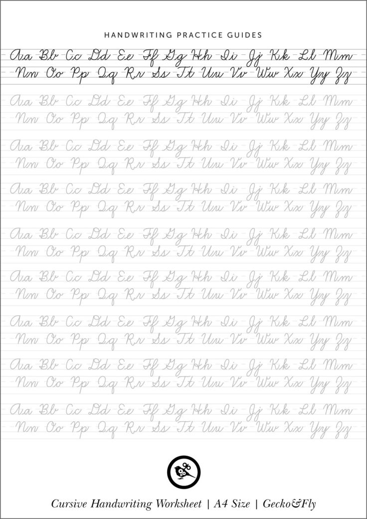 the cursive handwriting worksheet is shown with numbers and letters on it