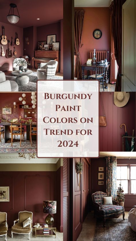 burgundy paint colors on trend for 2012