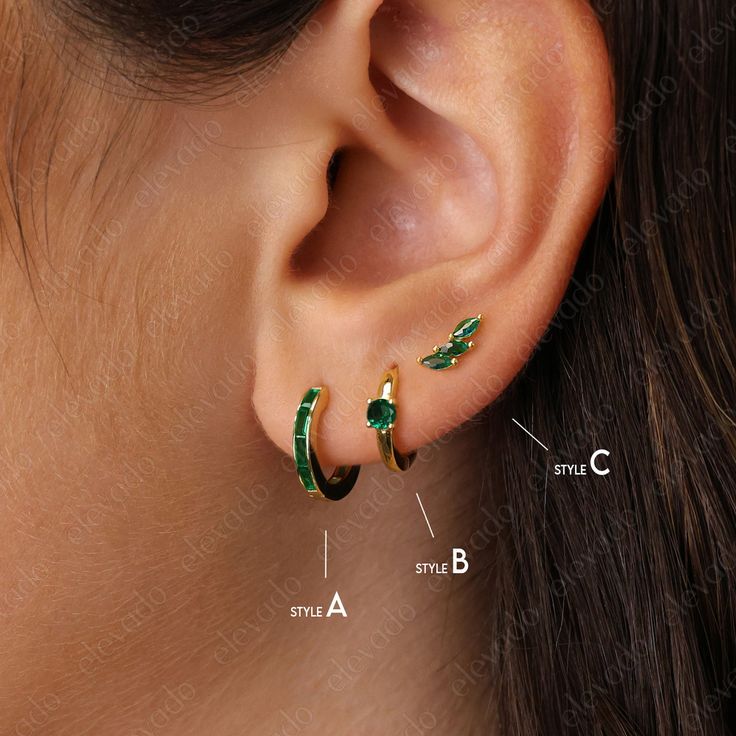 Paved Emerald Charm Huggie Hoop Gift Set Emerald Huggie Hoop Earrings Emerald Stud Earrings Earring Set Gift for Her Gift for Mom - Etsy Small Hoop Pierced Cartilage Earrings As Gift, Trendy Pierced Huggie Earrings As A Gift, Green Pierced Hoop Earrings As Gift, Green Pierced Hoop Earrings For Gift, Trendy Huggie Earrings As A Gift, May Birthstone Huggie Earrings Gift, Hypoallergenic Hoop Huggie Earrings As Gift, Hypoallergenic Hoop Huggie Earrings For Gifts, Dainty Green Huggie Hoop Earrings