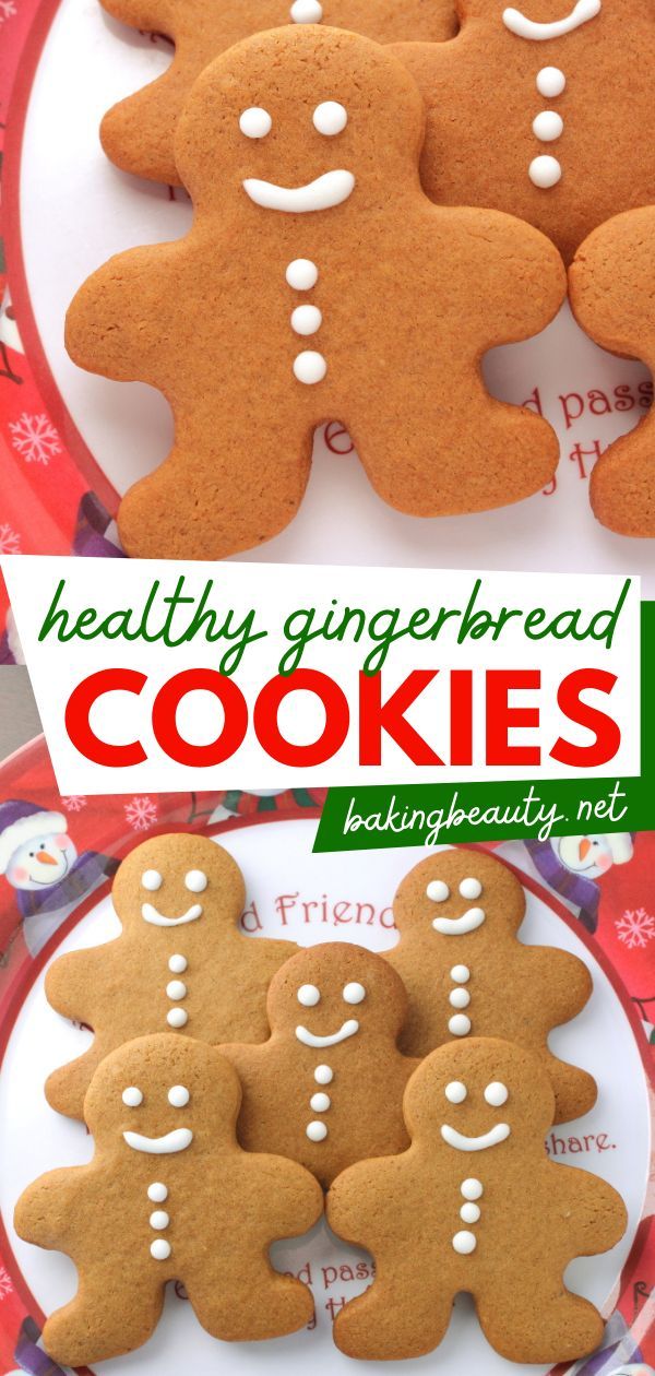 Want the perfect Christmas dessert recipe without guilt? These Healthy Gingerbread Cookies are perfectly spiced and crisp. These homemade Christmas cookies are one of the best holiday-baking recipes! Sugar Free Gingerbread Cookies, Sugar Free Gingerbread, Impressive Christmas Dessert, Homemade Christmas Cookies, Healthy Gingerbread Cookies, Healthy Gingerbread, Gingerbread Cookies Christmas, The Best Christmas Cookies, Perfect Christmas Dessert