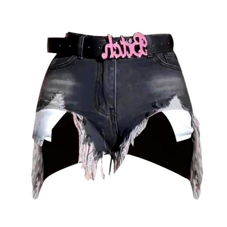 Introducing the 2023 Spring-Summer Collection's most stylish urban damaged denim mini skirt ââ‚?perfect for making a statement! Crafted from tall-quality denim. this medium-waist piece brings together grunge elegance and contemporary vogue with its iconic distressed pattern. zipper & button closure. and sleek slim fit. Show off your rock-n-roll attitude and rock it with combat boots or heels. graphic tees. or delicate blouses; it's versatile. chic. and undeniably enchanting.Key Highlights: Grung Y2k High Waist Mini Skirt For Streetwear, Black Punk Denim Skirt For Streetwear, High-waisted Grunge Denim Skirt For Summer, Grunge High-waisted Denim Skirt For Summer, High Waist Grunge Denim Skirt For Summer, Grunge High Waist Denim Skirt For Summer, High Waist Jean Shorts For Streetwear With Belt Loops, High-waisted Jean Shorts For Streetwear, Black Punk Denim Skirt For Summer