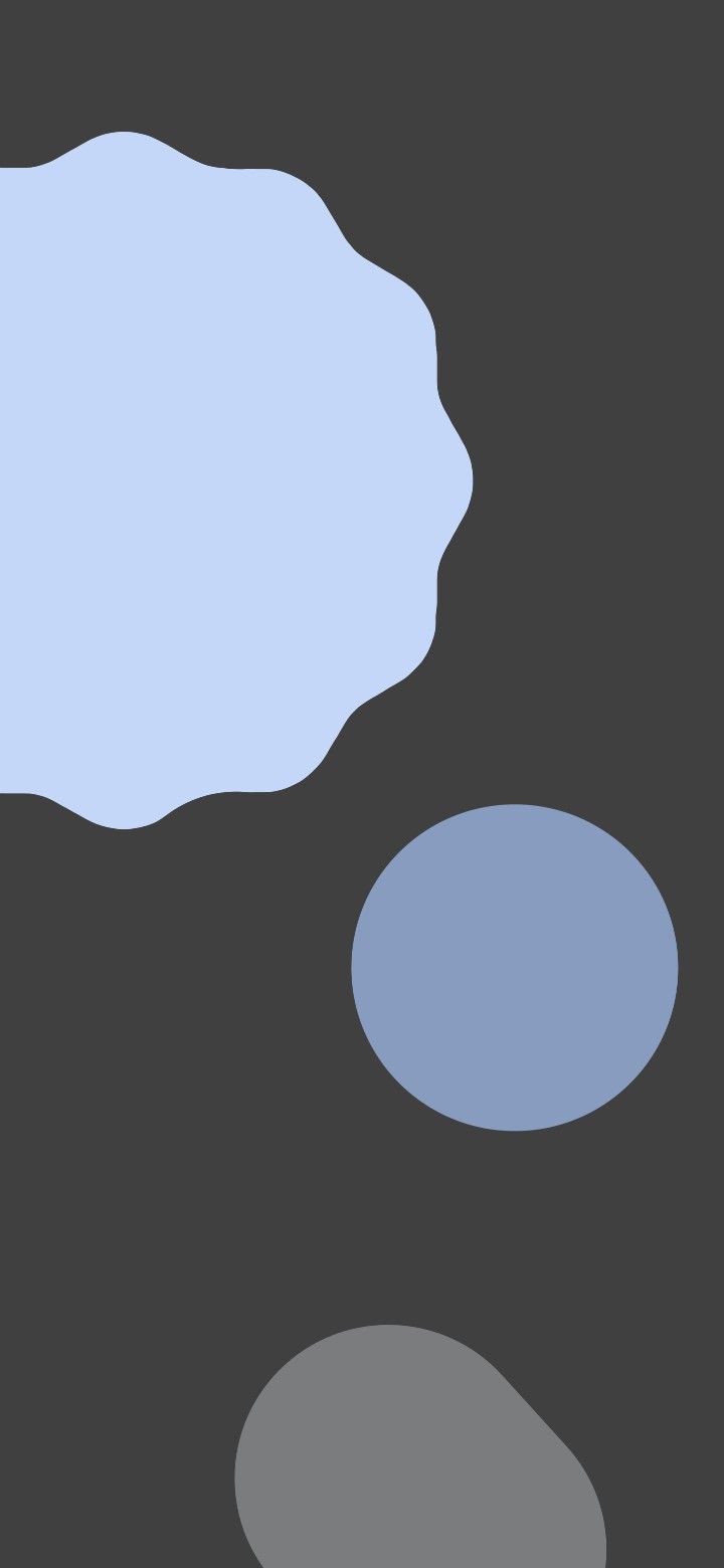 two blue circles on a black background with one white circle and the other light blue