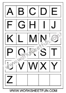 the alphabet worksheet with letters and numbers