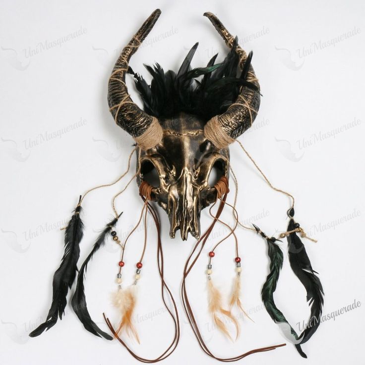 This Ox Horn Devil Mask Is Made Of Resin, And It's Incredibly Light-Weight. It's Comfortable To Wear, So You Can Enjoy Your Party Without Feeling Uncomfortable Or Weighed Down By The Mask. This Animal Masquerade Mask Is Fierce And Full Of Power; It Will Turn Heads At Every Event! You Can Wear This Ox Bull Horn Animal Mask For Costume Events, Cosplay Parties, Halloween Costume Parties. The Materials Are Paint Technique With A Resin Base. Black Skull Mask For Costume, Black Gothic Skull Mask, Black Skull Mask For Halloween, Animal Masquerade Mask, Animal Masquerade, Bull Mask, Feeling Uncomfortable, Devil Mask, Animal Mask