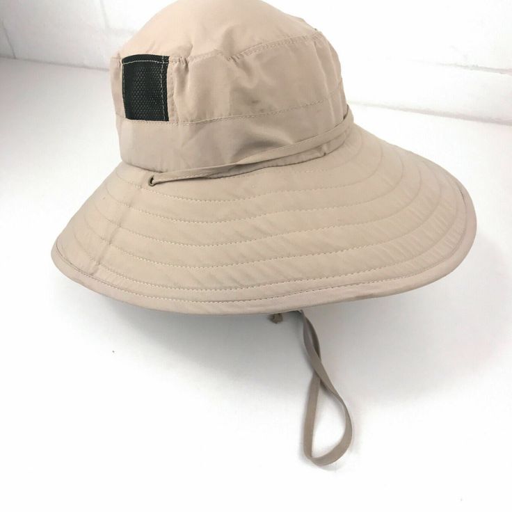 Thanks for looking at our item! Please message us with any questions or if we've made an error and we'll be happy to help. Khaki Fedora Sun Hat For Outdoor, Beige Summer Bucket Hat For Outdoor Activities, Summer Beige Bucket Hat For Outdoor Activities, Khaki Sun Hat With Curved Brim For Vacation, Khaki Curved Brim Sun Hat For Vacation, Vacation Khaki Sun Hat With Curved Brim, Summer Khaki Sun Hat With Flat Brim, Khaki Flat Brim Sun Hat For Summer, Khaki Wide Brim Summer Hat