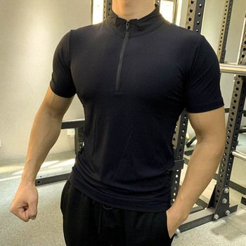 P40-1 zipper shirts Sporty Dri-fit T-shirt For Workout, Sporty Athletic Fit T-shirt For Gym, Fitted Dri-fit T-shirt With Moisture-wicking, Sporty Dri-fit T-shirt For Gym, Fitted Breathable T-shirt For Athleisure, Athleisure Dri-fit T-shirt For Gym, Fitted Athleisure T-shirt For Training, High Stretch Short Sleeve T-shirt For Training, Functional Dri-fit T-shirt For Sports