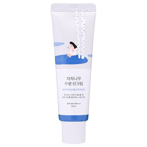 ROUND LAB - Birch Juice Moisturizing Sunscreen | YesStyle Round Lab Birch Juice Moisturizing Cleanser, Round Lab Dokdo Sunscreen, Round Lab Birch Sunscreen, Korean Skincare Sunscreen, Joseon Sunscreen, Skin Care Benefits, Chemical Sunscreen, Sunscreen Moisturizer, Flaky Skin