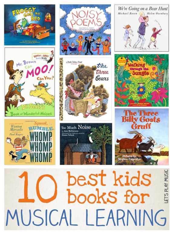 Best Kids Books For Musical Learning to develop rhythm and listening skills with improvisation and imagination. Best Kids Books, Kindergarten Music, Homeschool Music, Music Lessons For Kids, Preschool Music, Elementary Music Classroom, Best Children Books, Music And Movement, Preschool Books