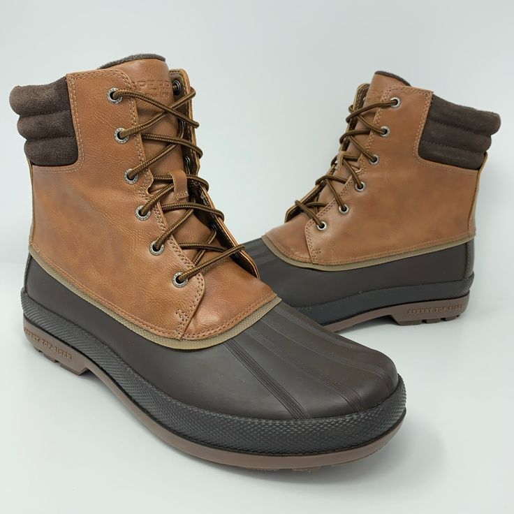 Sperry Cold Bay Thinsulate Brown Duck Boots Sts19551 Men’s Size 12 Us New! Please Note: The Item You See Is The Exact Item You Are Receiving. This Item Is Brand New Without Box. Please Refer To Photos For An Accurate Description! If You Have Any Concerns Make Sure To Check Out My Feedback! Brown Weatherproof Lace-up Boots, Classic Brown Weatherproof Boots, Weatherproof Brown Work Boots With Plain Toe, Classic Brown Waterproof Boots For Outdoor, Classic Brown Waterproof Boots, Brown Insulated Waterproof Boots With Plain Toe, Brown Insulated Lace-up Waterproof Boots, Insulated Brown Lace-up Waterproof Boots, Classic Insulated Brown Boots