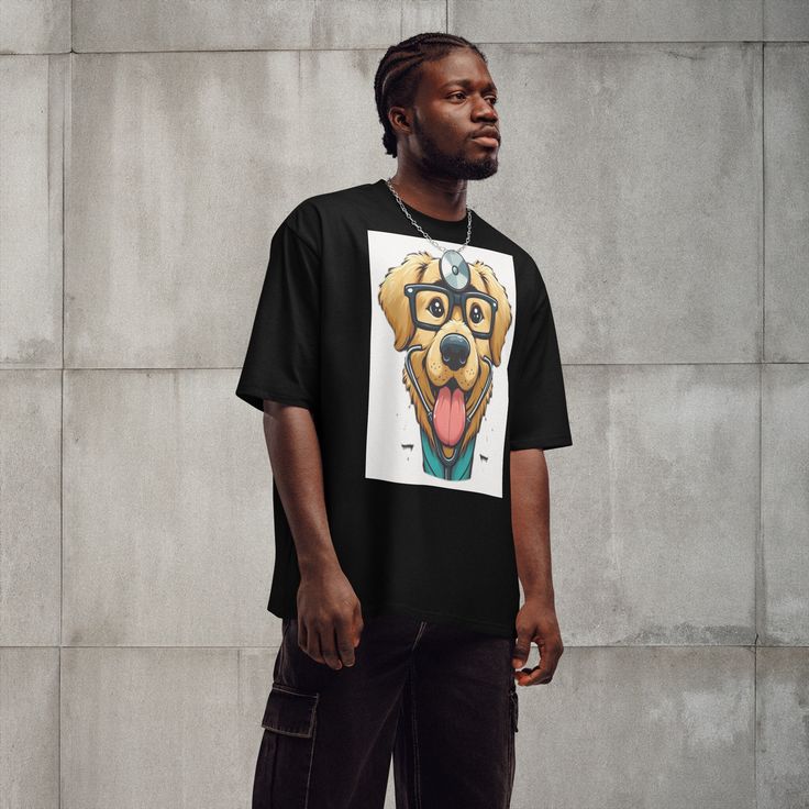 Elevate your urban look with an oversized tee, a streetwear must-have. Crafted from heavyweight fabric, it offers unmatched comfort and durability. Its relaxed silhouette gives it a laid-back, cool vibe. * 100% heavy cotton * Fabric Weight: 220 g/m² (6.5 oz/yd²) * Unisex style * Oversized line with off-the-shoulder neckline * Ribbed collar * Neutral product from Bangladesh Drop Shoulder T-shirt With Letter Print For Streetwear, Casual Drop Shoulder T-shirt With Graphic Print, Modern Streetwear T-shirt With Letter Print, Casual Boxy Fit Graphic T-shirt, Oversized Modern T-shirt For Streetwear, Urban Drop Shoulder T-shirt For Streetwear, Urban Oversized Short Sleeve T-shirt, Oversized Cotton Hip Hop T-shirt, Boxy Fit Screen Print T-shirt For Streetwear