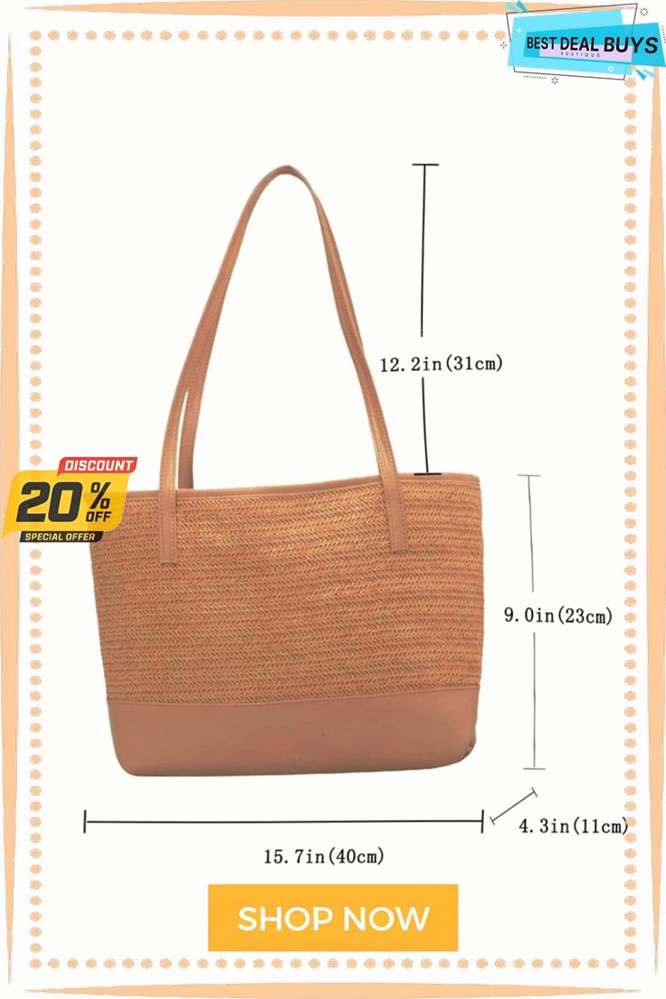 Casual Portable Large-capacity Holiday Beach Bag Large Capacity Sand-colored Beach Bag For Everyday Use, Large Capacity Sand-colored Summer Beach Bag, Eco-friendly Rectangular Beach Bag For Vacation, Large Capacity Sand-colored Beach Bag, Eco-friendly Rectangular Beach Bag With Adjustable Strap, Holiday Beach, Color Khaki, White Bag, Beach Bag