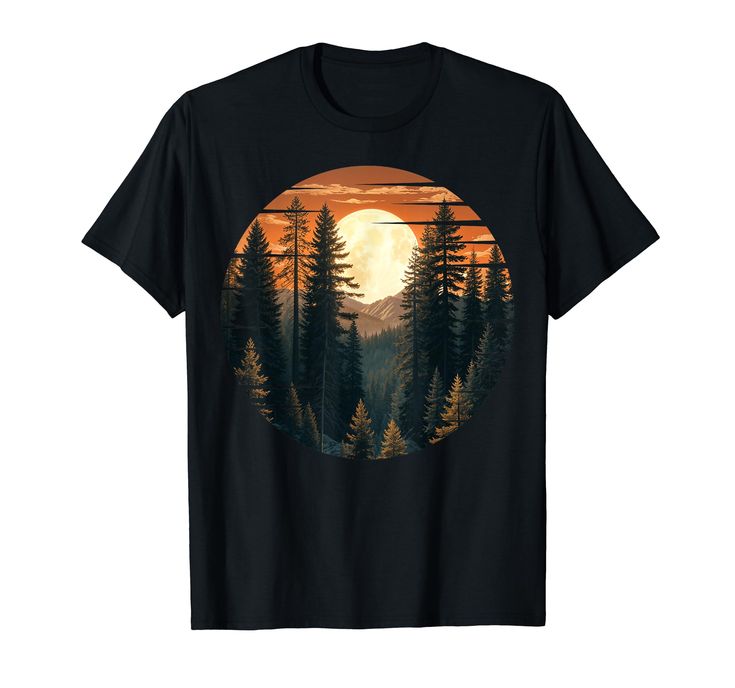 PRICES MAY VARY. Lightweight, Classic fit, Double-needle sleeve and bottom hem Nature Forest, Mountain Hiking, Men's Graphic T Shirt, Camping Shirt, Luxury Store, Pharmacy Gifts, Branded T Shirts, Climbing, Collar Styles