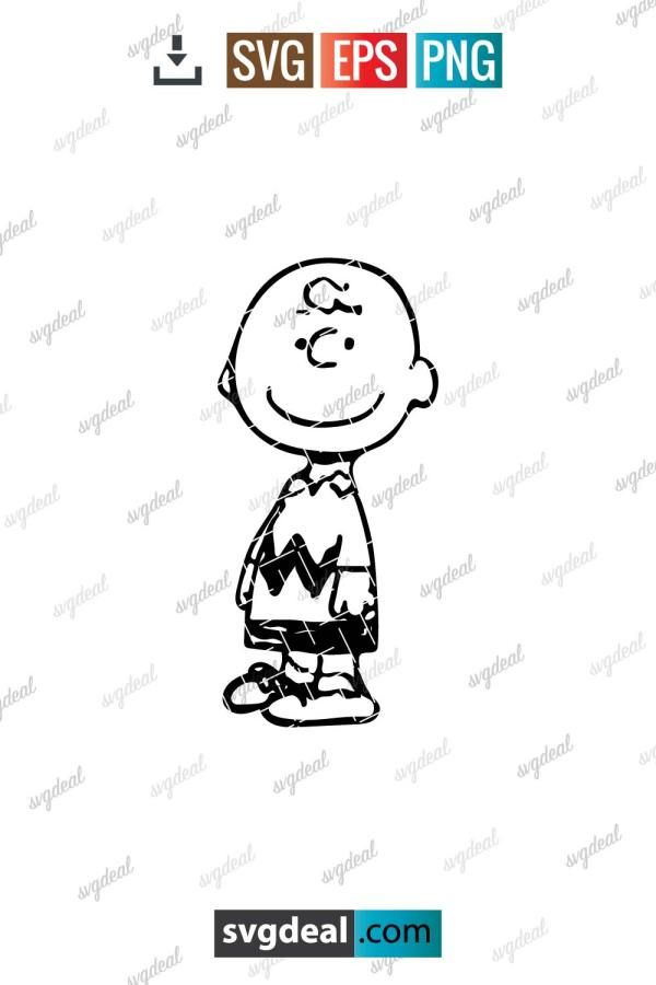 a cartoon character is shown with the words svg epspng