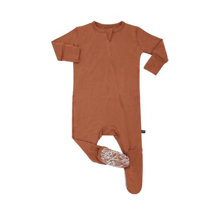 Introducing Ginger, our newest solid color footed sleeper - the perfect addition to your little one's sleepwear collection! This warm neutral hue is flattering on all skin tones and is sure to become the latest favorite in the pajama drawer. Love at first sight guaranteed! Our best-selling bamboo footed sleepers! These bamboo baby pajamas feature fold-over mitts in all sizes for warmth and to prevent scratching. Our bamboo footed sleeper includes an easy hidden zipper because we know you don't h Pajamas All Day, Bamboo Pajamas, Baby Pajamas, Neutral Prints, Peregrine, Bamboo Fabric, Love At First, Kids Pajamas, Love At First Sight